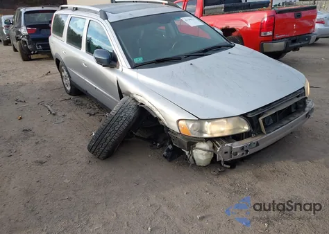 2007 Volvo Xc70 2.5T из США, поврежденный, VIN YV4SZ592771258159